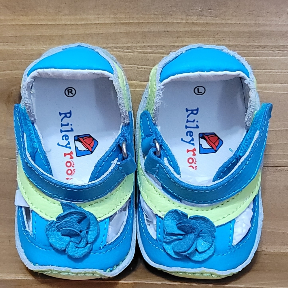 Riley Roos Allyson Kiwi Baby Girl Shoes